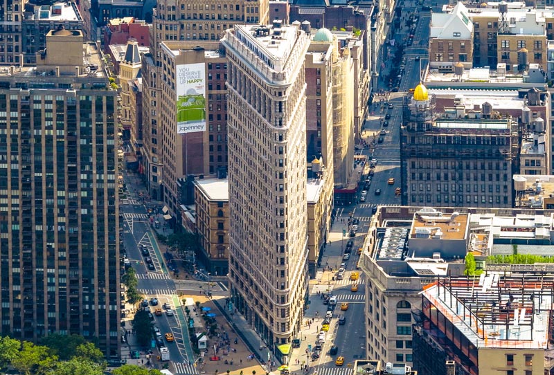 New York City Flatiron neighborhood